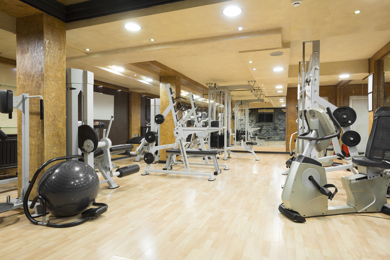 interior of a modern gym